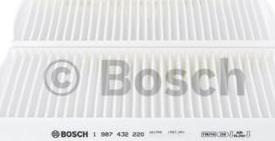 BOSCH 1 987 432 220 - Filtr, vzduch v interiéru parts5.com