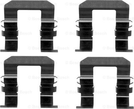 BOSCH 1 987 474 444 - Set accesorii, placute frana parts5.com