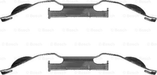 BOSCH 1 987 474 306 - Set accesorii, placute frana parts5.com