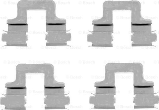 BOSCH 1 987 474 314 - Set accesorii, placute frana parts5.com