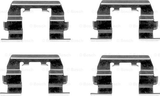 BOSCH 1 987 474 326 - Set accesorii, placute frana parts5.com