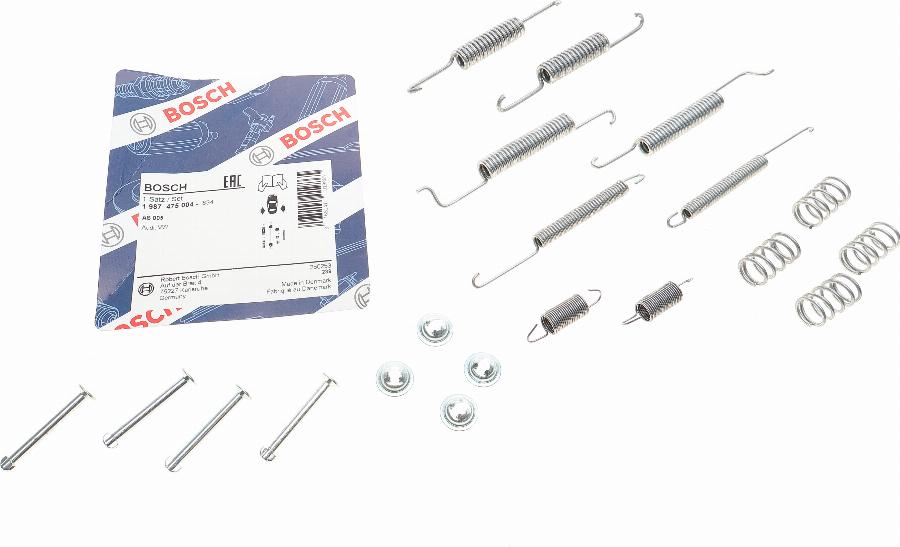 BOSCH 1 987 475 004 - Juego de accesorios, zapatas de freno parts5.com