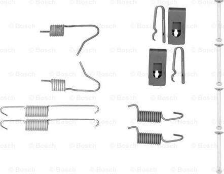 BOSCH 1 987 475 333 - Set accesorii, saboti frana parcare parts5.com