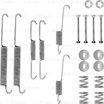 BOSCH 1 987 475 256 - Σετ βοηθ. εξαρτημάτων, σιαγόνες φρένου parts5.com