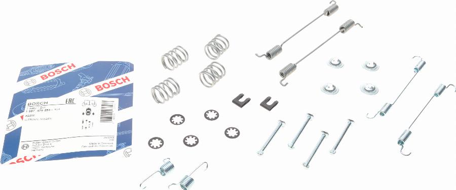 BOSCH 1 987 475 253 - Kompletni pribor, zavorna celjust parts5.com