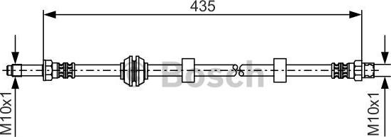 BOSCH 1 987 476 415 - Furtun frana parts5.com