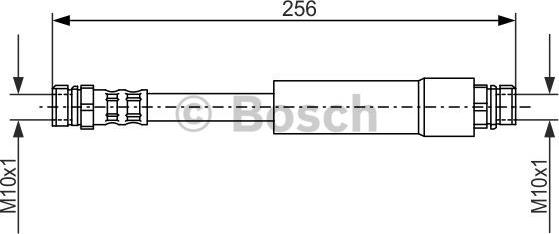 BOSCH 1 987 476 284 - Brake Hose parts5.com