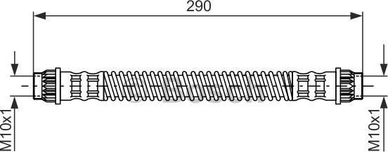 BOSCH 1 987 476 702 - Brake Hose parts5.com