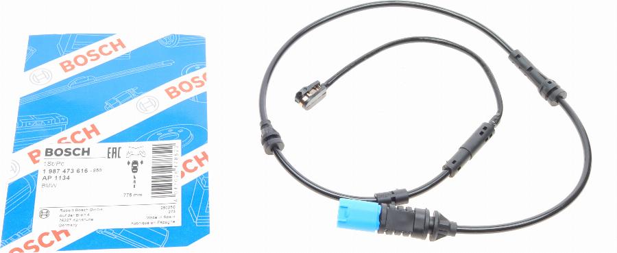 BOSCH 1 987 473 616 - Warning Contact, brake pad wear parts5.com