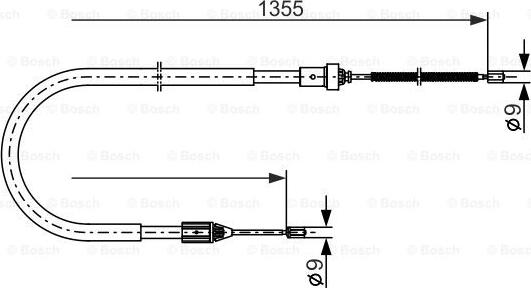 BOSCH 1 987 477 644 - Tross,seisupidur parts5.com