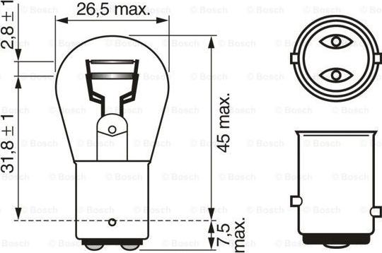 BOSCH 1 987 302 814 - Zarnica, smerna utripalka parts5.com