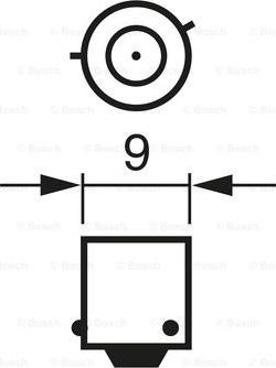 BOSCH 1 987 301 035 - Ampul, sinyal lambası parts5.com