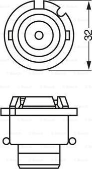 BOSCH 1 987 302 903 - Izzó, főfényszóró parts5.com