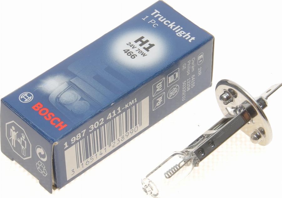 BOSCH 1 987 302 411 - Ampoule, projecteur longue portée parts5.com