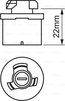 BOSCH 1 987 302 024 - Bec, proiector ceata parts5.com