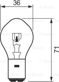 BOSCH 1 987 302 105 - Sijalica, glavni far parts5.com