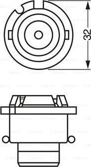 BOSCH 1 987 302 851 - Żiarovka pre hlavný svetlomet parts5.com