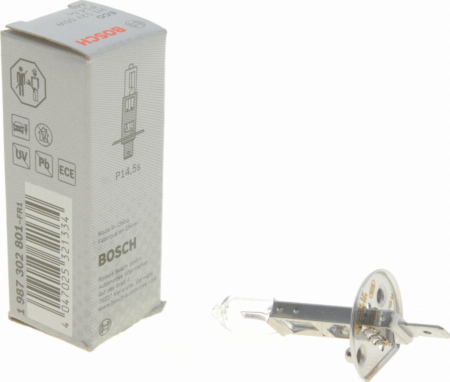 BOSCH 1 987 302 801 - Żarówka, reflektor dalekosiężny parts5.com