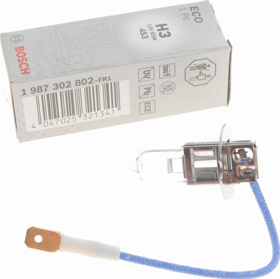 BOSCH 1 987 302 802 - Ampul, uzun huzme far parts5.com