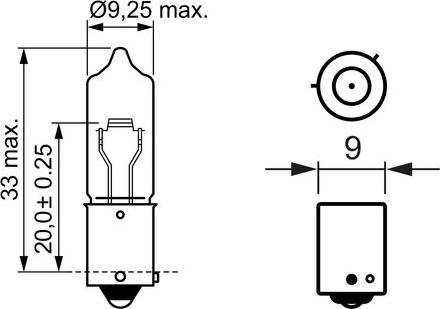 BOSCH 1 987 302 264 - Žárovka, blikač parts5.com