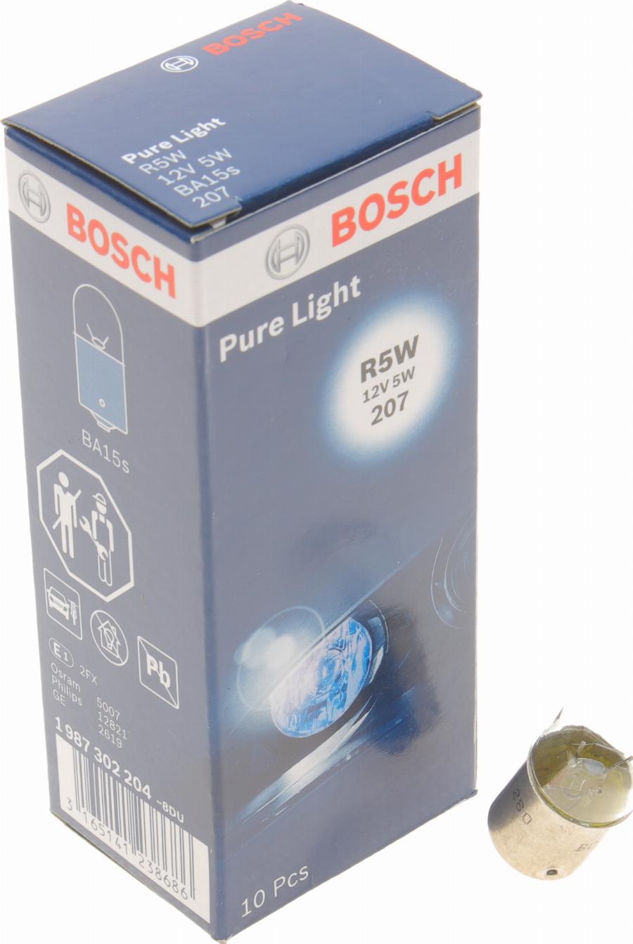 BOSCH 1 987 302 204 - Λυχνία, φλας parts5.com