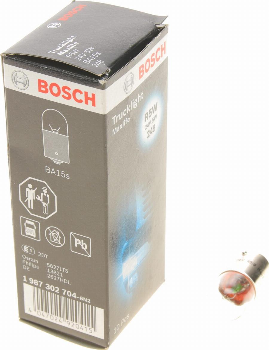 BOSCH 1 987 302 704 - Glühlampe, Blinkleuchte parts5.com