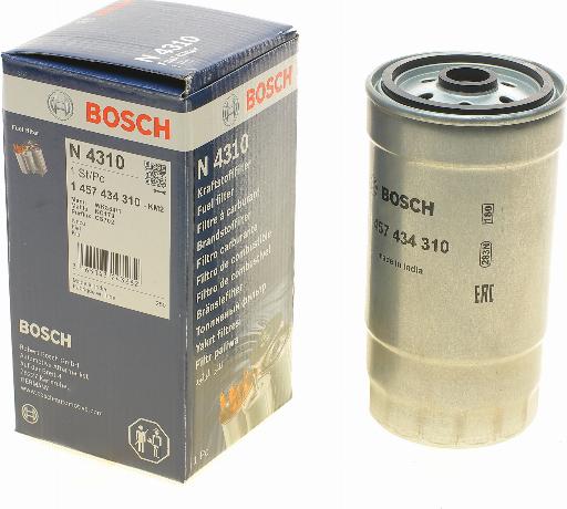 BOSCH 1 457 434 310 - Filtro combustible parts5.com