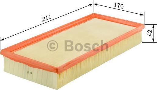 BOSCH 1 457 433 526 - Air Filter parts5.com