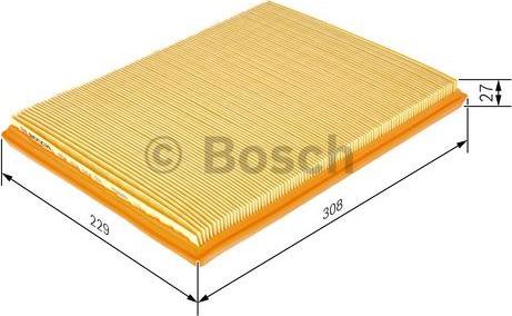 BOSCH 1 457 433 007 - Filtro de aire parts5.com