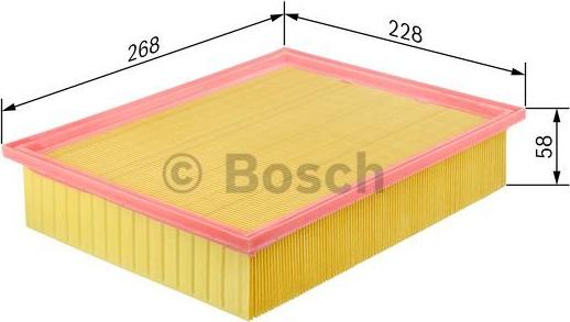 BOSCH 1 457 433 023 - Filtre à air parts5.com