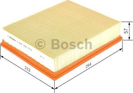 BOSCH 1 457 433 310 - Воздушный фильтр parts5.com