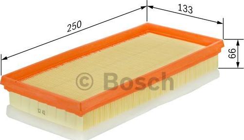 BOSCH 1 457 433 327 - Filtru aer parts5.com