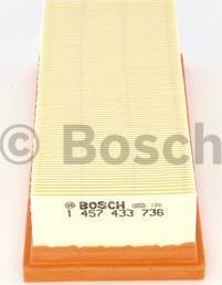 BOSCH 1 457 433 736 - Filtro de aire parts5.com