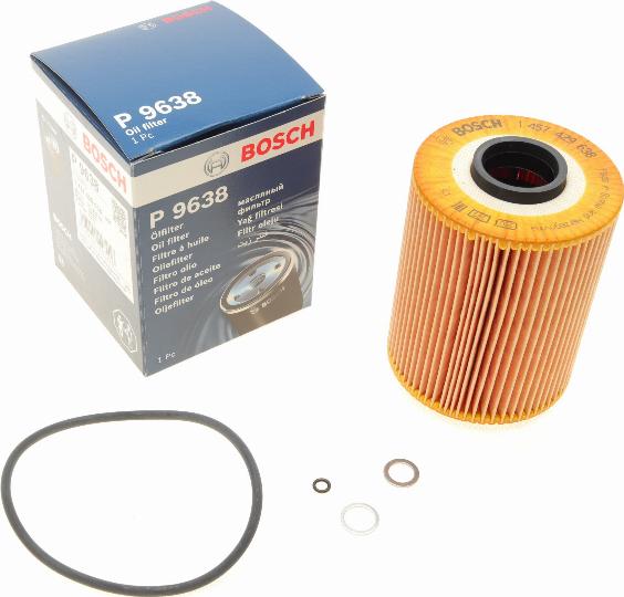 BOSCH 1 457 429 638 - Filtru ulei parts5.com