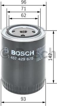 BOSCH 1 457 429 675 - Palivový filter parts5.com