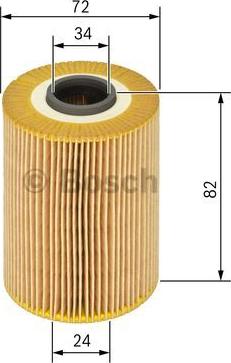 BOSCH 1 457 429 197 - Oil Filter parts5.com