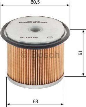 BOSCH 1 457 429 291 - Kraftstofffilter parts5.com