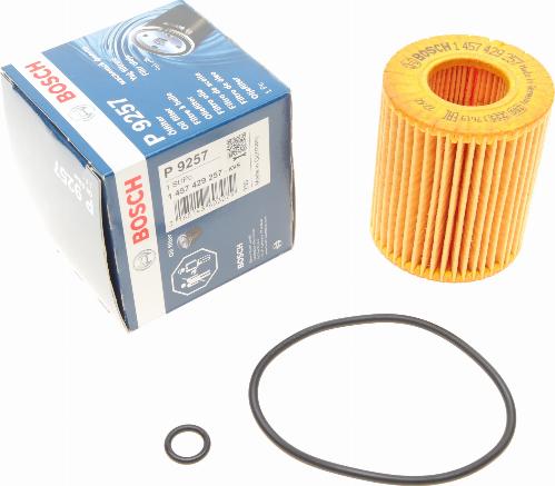 BOSCH 1 457 429 257 - Filter za ulje parts5.com