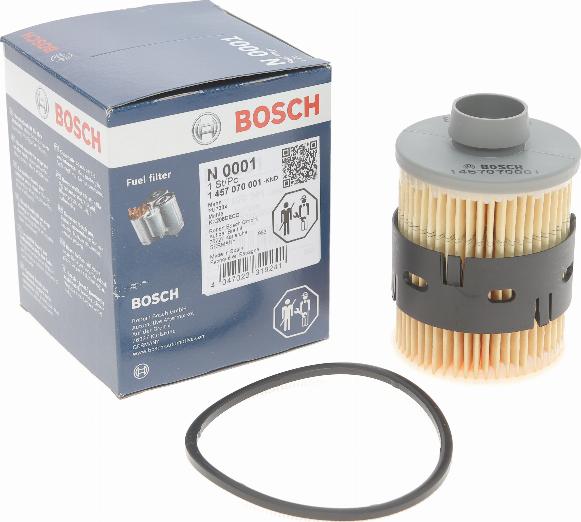 BOSCH 1 457 070 001 - Palivový filtr parts5.com