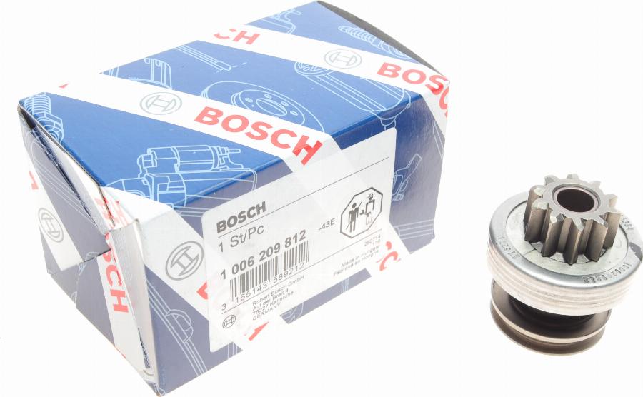 BOSCH 1 006 209 812 - Pinion electromotor parts5.com