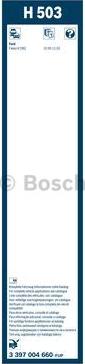 BOSCH 3 397 004 660 - Limpiaparabrisas parts5.com