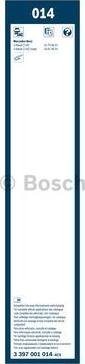 BOSCH 3 397 001 014 - Μάκτρο καθαριστήρα parts5.com