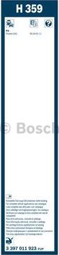 BOSCH 3 397 011 923 - Wischblatt parts5.com