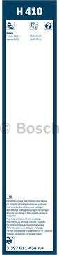 BOSCH 3 397 011 434 - Wiper Blade parts5.com