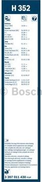 BOSCH 3 397 011 430 - Limpiaparabrisas parts5.com