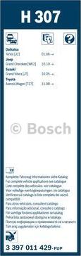 BOSCH 3 397 011 429 - Wiper Blade parts5.com