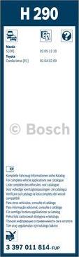 BOSCH 3 397 011 814 - Stieracia liżta parts5.com