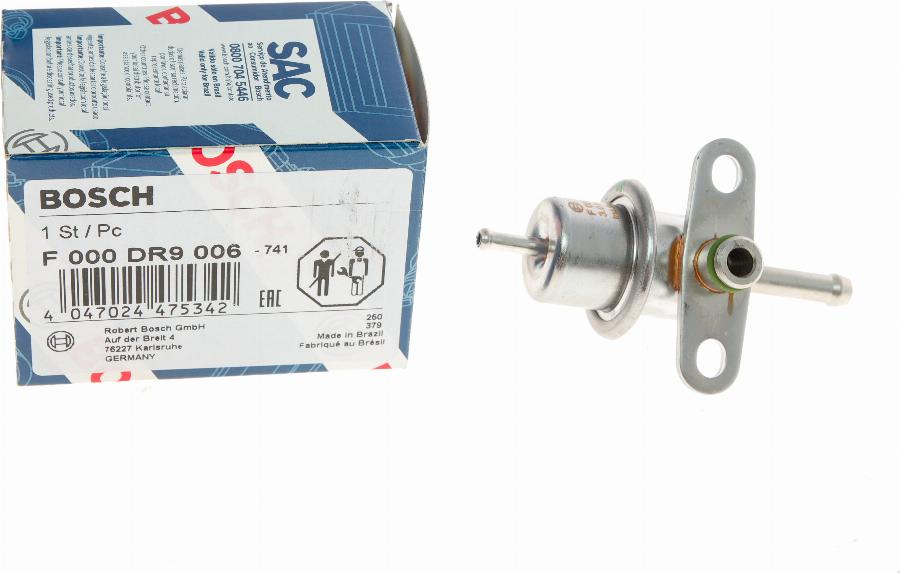 BOSCH F 000 DR9 006 - Supapa control, presiune combustibil parts5.com