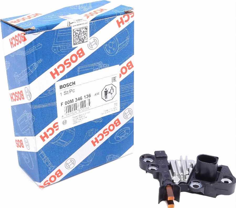 BOSCH F 00M 346 136 - Regulador del alternador parts5.com