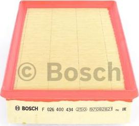 BOSCH F 026 400 434 - Filtru aer parts5.com